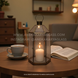 HEXAGON UPRIGHT LANTERN